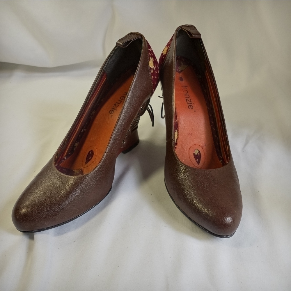 𝅺kenzie Brown Wedge Shoes
